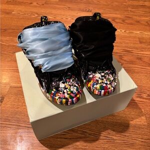 Lanvin Multicolor and Black Sneakers